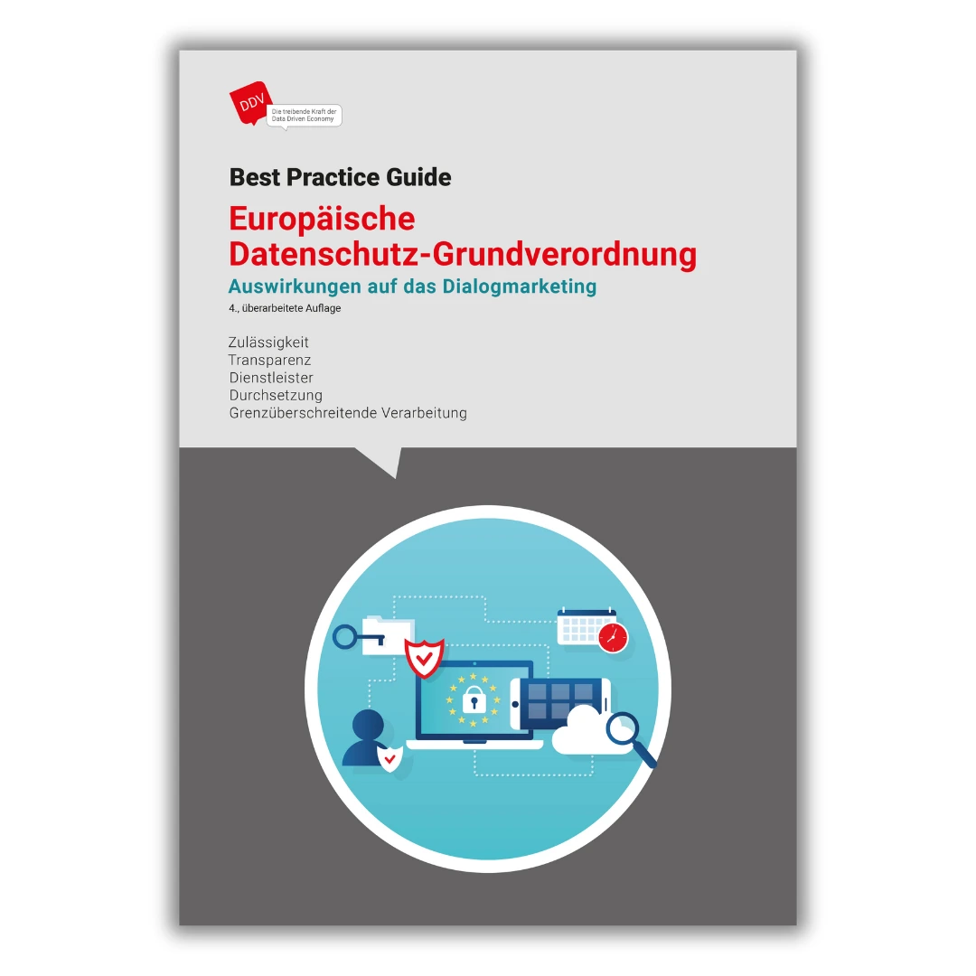 Cover des Best Practice Guides zum Thema DSGVO