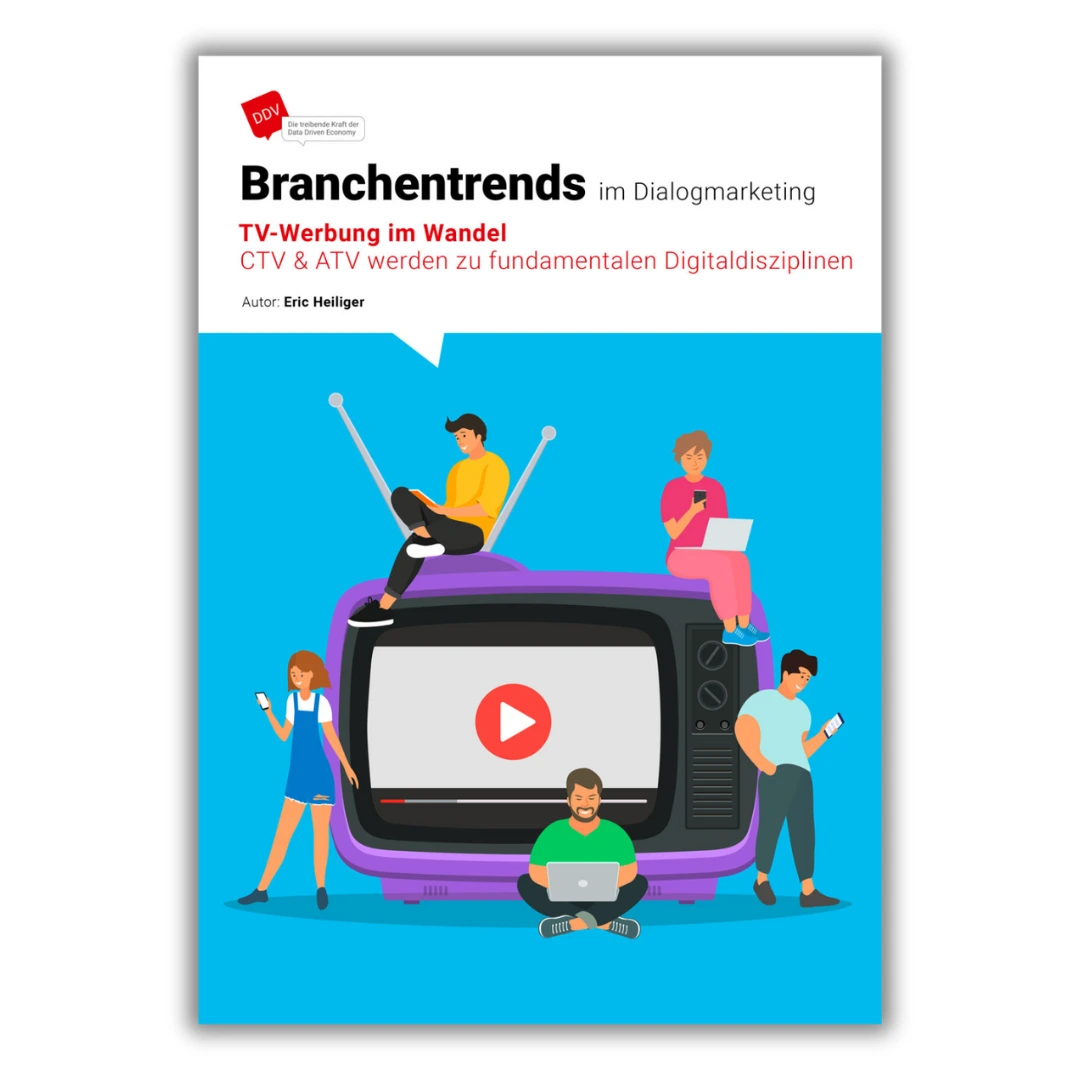 Cover des Branchentrends "TV-Werbung im Wandel"