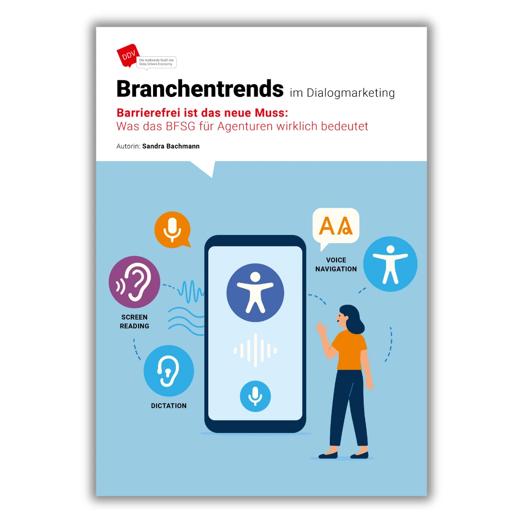 Cover zu "Barrierefrei ist das neue Muss: Was das BFSG für Agenturen wirklich bedeutet"
